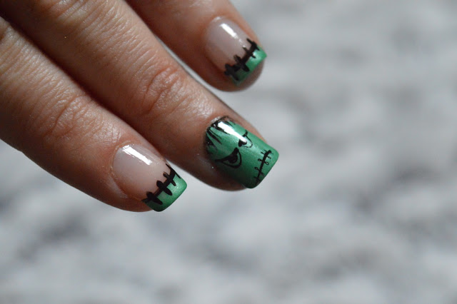 On my Nails : Les cicatrices de Frankestein