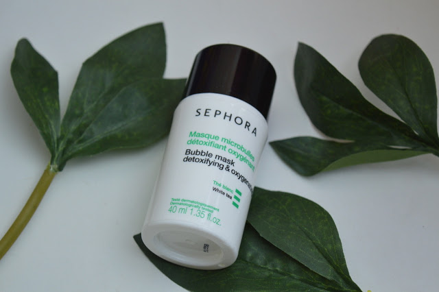 masque microbulles détoxifiant oxygénant de Sephora