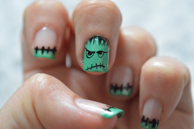 On my Nails : Les cicatrices de Frankestein